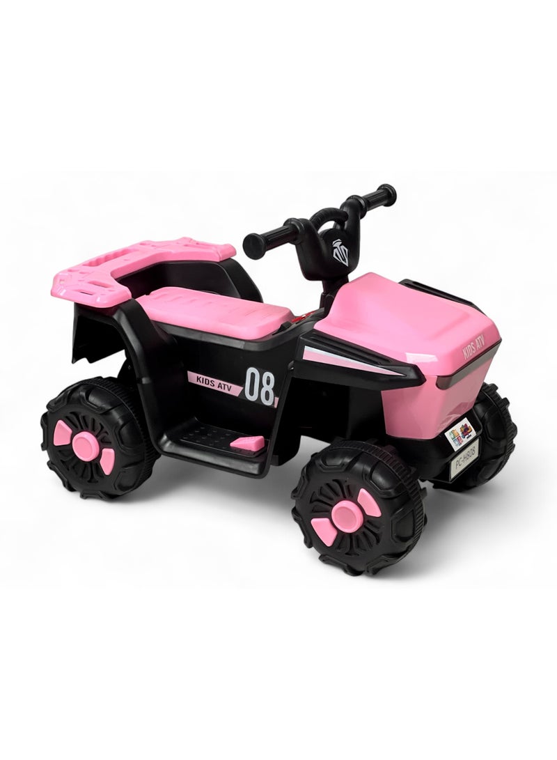 AL BADER Kids Ride On Toy With 4 Wheels, Ride On Motorcycle, Electric Bike With 6V Battery Power Big Motor, Off-Road Drive Vehicle For Toddlers, Bike For Kids 2-5 Years - Image 1